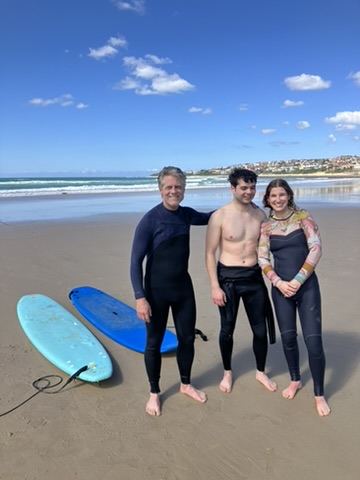 Happy group after a Radical Rippers surf lesson